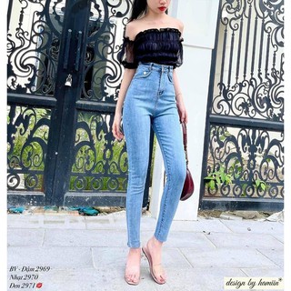 Quần bò cạp cao siêu hót
