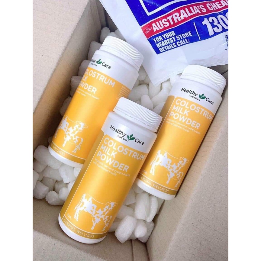 Sữa non Healthy Care Colostrum Milk Powder, Úc 300g