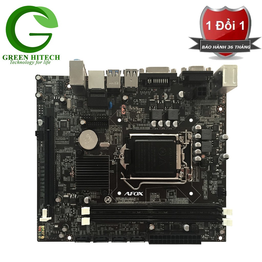 Bo mạch chủ - MAINBOARD AFOX H110 - Main chính hãng BH 36 tháng