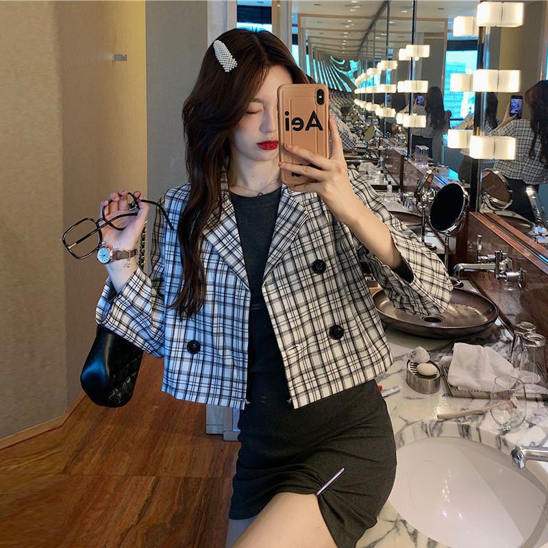 ÁO KẺ CARO NỮ THỜI TRANG