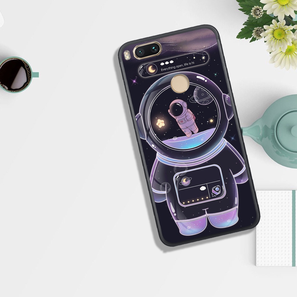 [ HOT BỎNG TAY] ỐP LƯNG XIAOMI  MI 5X/MI A1, IN HINH CHIBI PHI HÀNH GIA ĐÁNG YÊU, SIÊU CUTE.