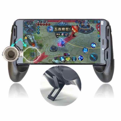 [ Có Kèm Nút ] Tay Cầm + Bộ 2 nút Chơi Game Điện Thoại Thông Mình Gamepad