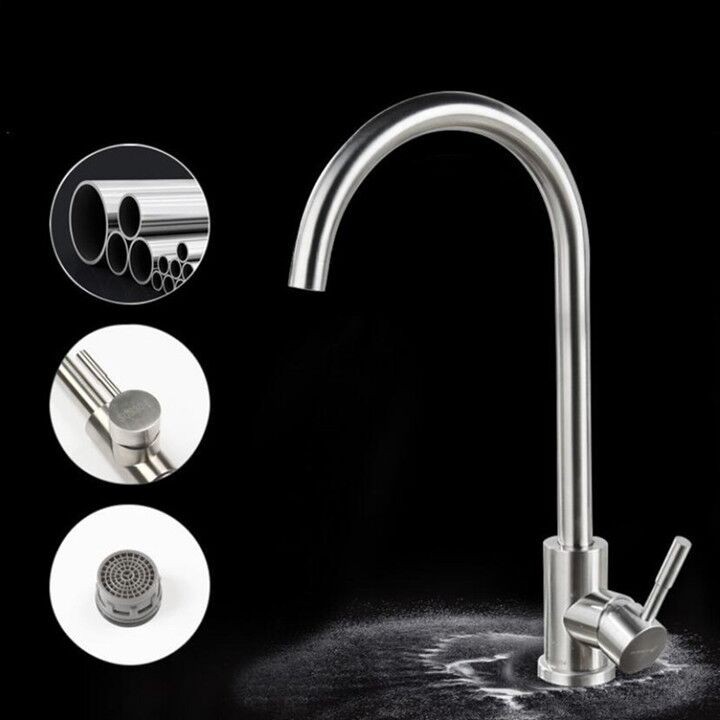 Vòi Lavabo nóng lạnh - Vòi rửa chén Nóng Lạnh KÈM BỘ DÂY