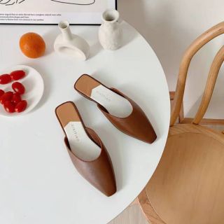 [SH21] Giày sục đế bệt da mềm