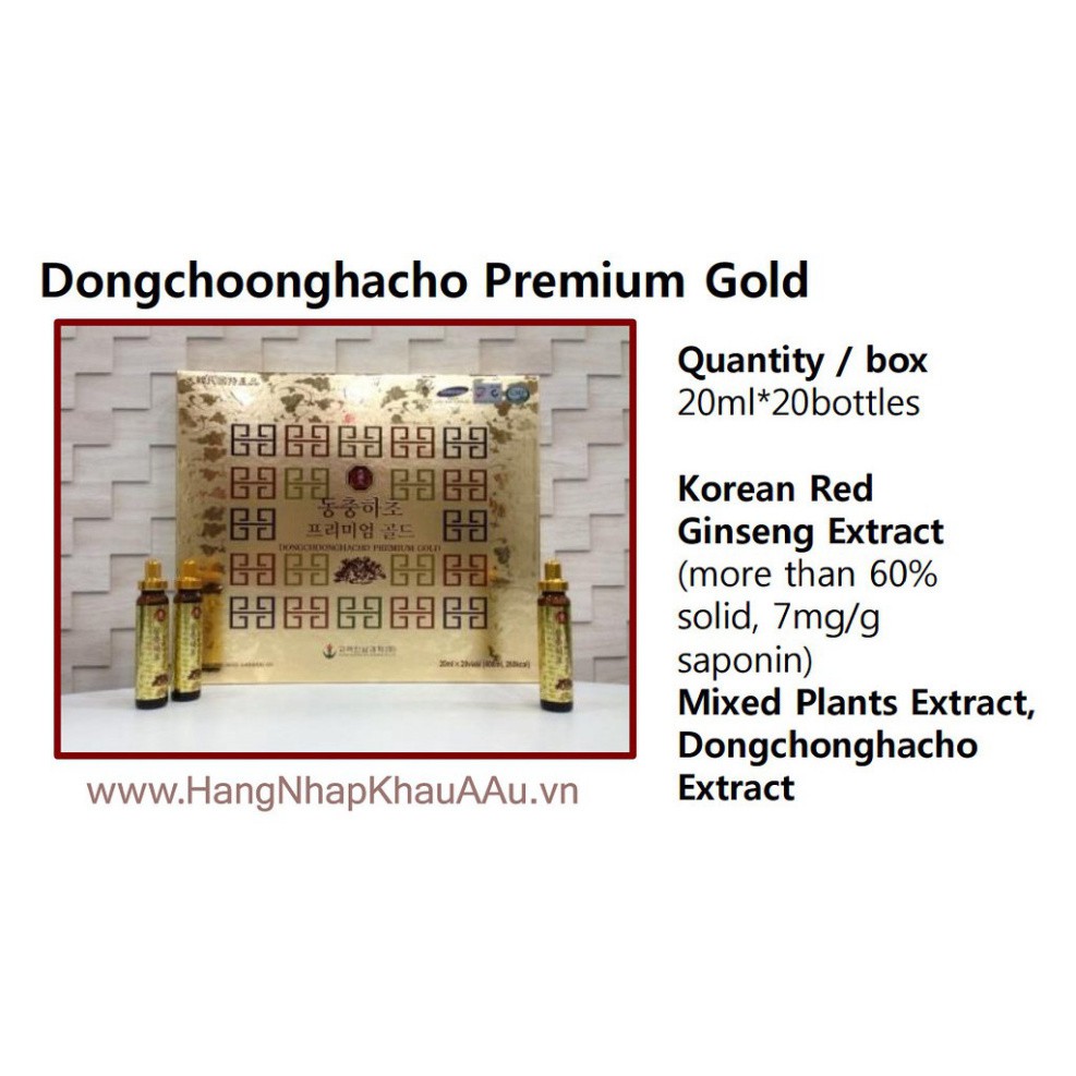 [Freeship] Tinh Chất Đông Trùng Hạ Thảo Hàn Quốc hộp 20 ống vàng | BigBuy360 - bigbuy360.vn