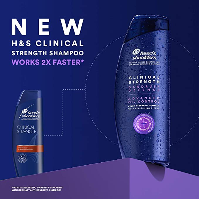 Dầu Gội Head & Shoulder Clinical Strength Shampoo 400ml Của Mỹ [MẪU MỚI]