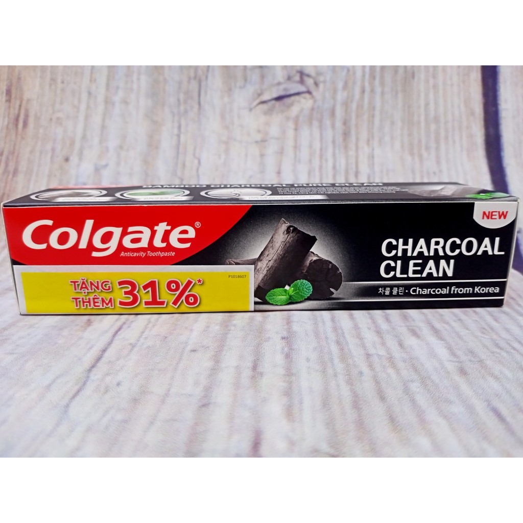 Kem đánh răng Colgate thiên nhiên từ than tre Hàn Quốc 100g