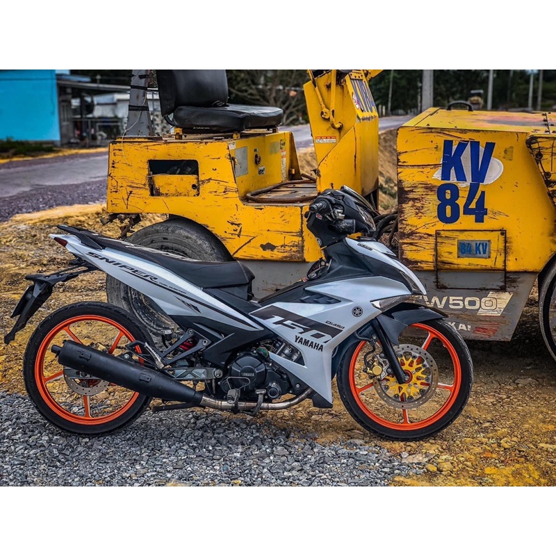 Tem rời trong mẫu số 150 dán xe( xám, trắng, vàng, cam,...)