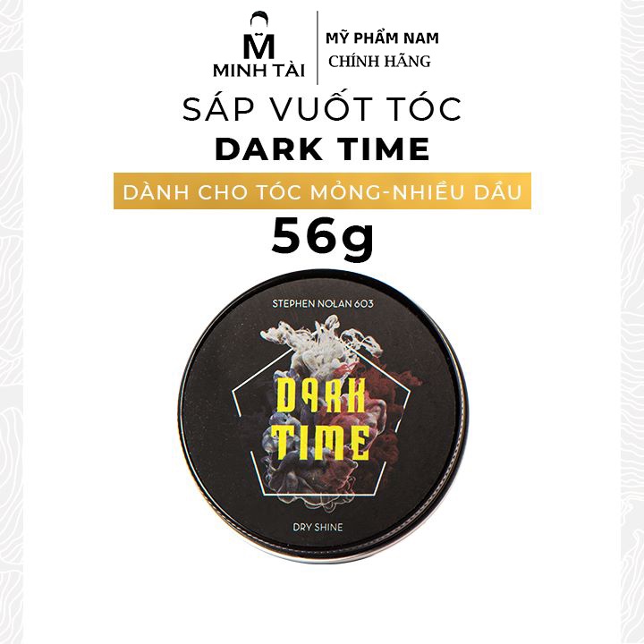 Sáp Vuốt Tóc Nam Stephen Nolan 603 Dark Time + Xịt Tạo Phồng AZENMAN Parana 3 In 1 - 20ml + Lược Chải Tóc Texture