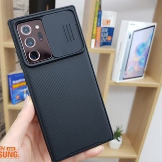 Ốp lưng bảo vệ camera cho Samsung Galaxy Note 20 Ultra dạng nắp trượt- Nillkin Camshield chính hãng