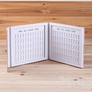 Sổ móng mẫu nail , sổ trưng bày móng ( 120 mấu)