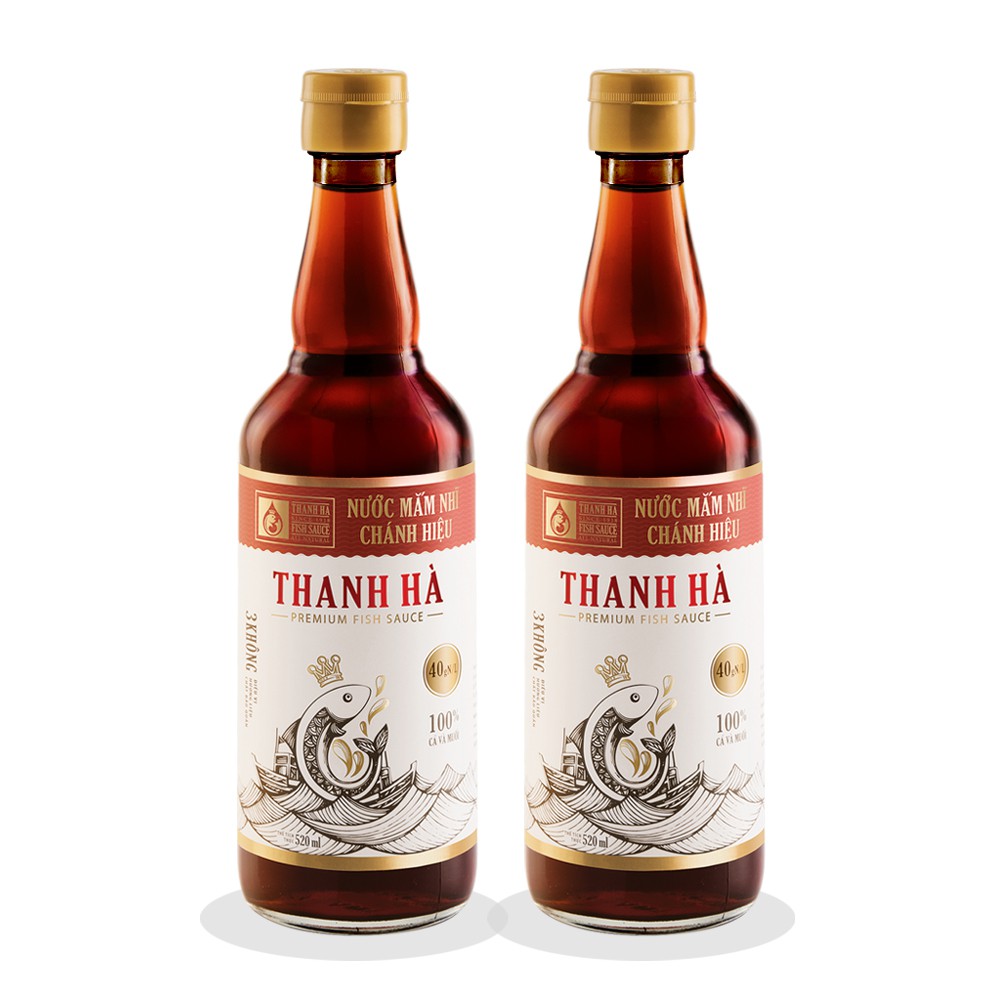 Nước mắm nhĩ chánh hiệu Phú Quốc Thanh Hà 40N - 520ml