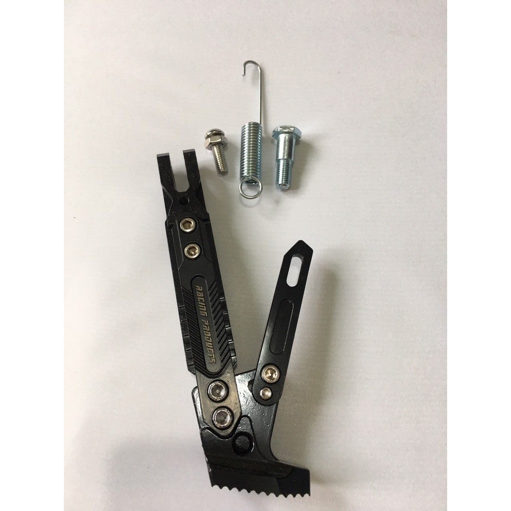 Chân chống, chống ngang phụ racing biker nhôm cnc cao cấp cho mọi loại xe máy/xe đạp điện