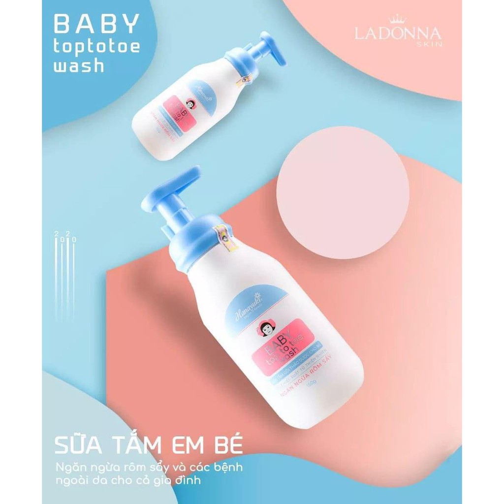 Sữa tắm baby hanayuki