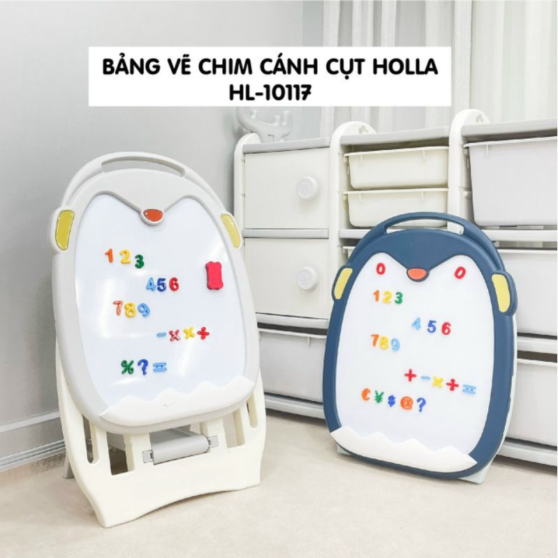 Bảng vẽ chim cánh cụt Holla - có kem ghế