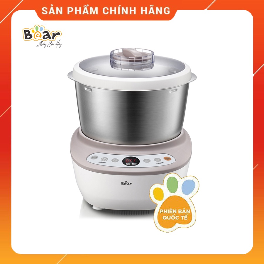 [Bear Chính Hãng]Máy trộn bột Bear 5L DM-B50V1 công suất 200W, dung tích 5L bằng ABS, Inox 304, hợp kim nhôm.