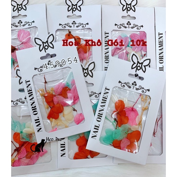( phụ kiện nail) hoa khô trang trí móng mã 459054