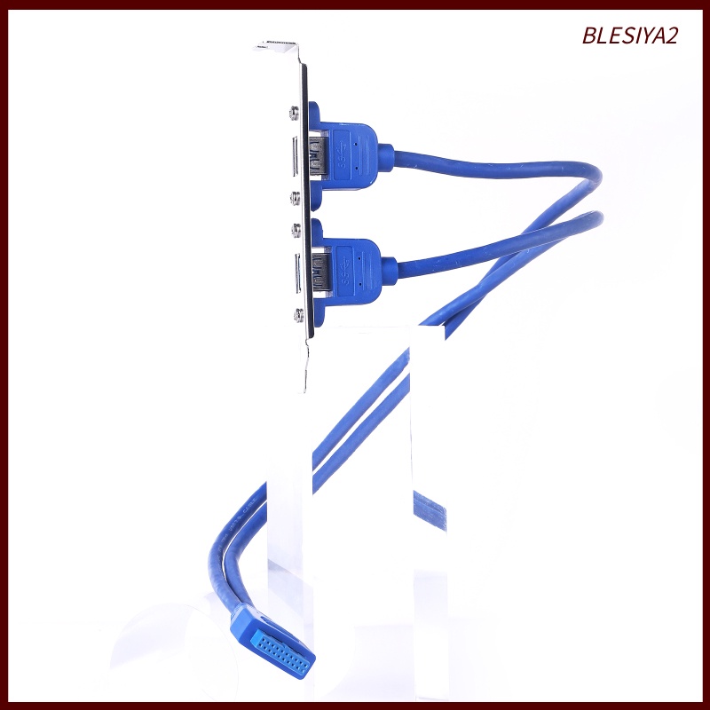 Cáp ChuyểN ĐổI 2 CổNg USB 3.0 Sang ĐầU CắM 20pin Besiya2