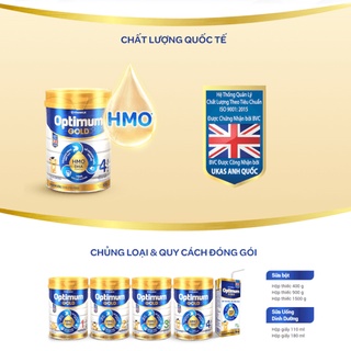 Sữa Bột Optimum Gold 4 850g (Cho Bé 2-6 Tuổi)