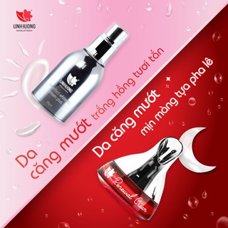 Bộ Kem dưỡng da ngày và đêm Kem sữa dưỡng Whitening Cream Plus và Kem Đêm Pha Lê Renewal Cream