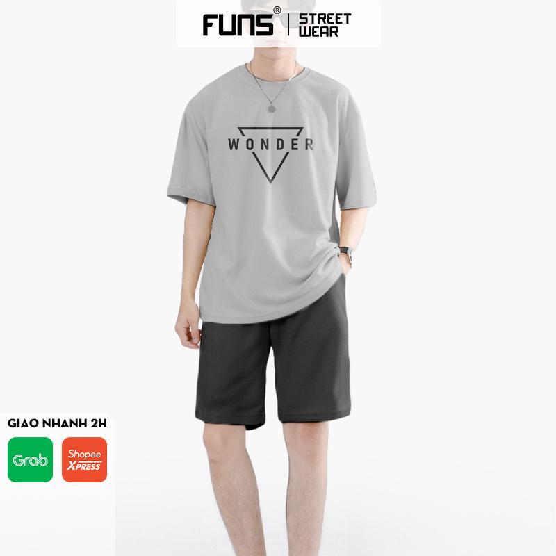 Set Bộ Quần Áo thể thao nam đẹp FUNS mã KCU Áo thun nam Quần short nam co giãn mùa hè phong cách Hàn Quốc