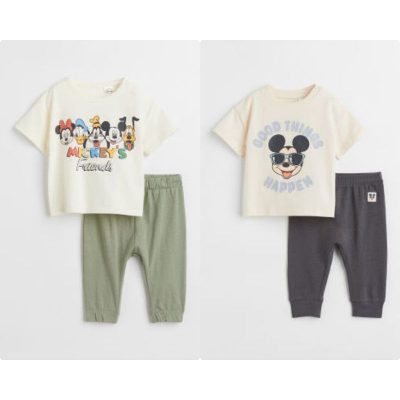 Bộ áo thun quần dài HM auth