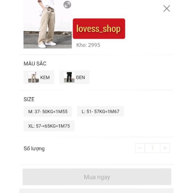 Quần kaki unisex nam nữ form rộng chất nhung gân, ống rộng, có túi in hoạ tiết phối màu phong cách hàn - lovess_shop