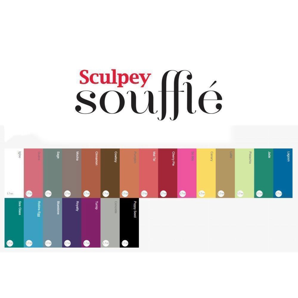 ĐẤT SÉT NUNG SCULPEY POLYMER CLAY SOUFFLE 48G