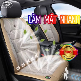 Đệm Làm Mát Ghế Ô tô Bingo Auto, Áo Bọc Ghế Ô tô chất liệu Da, Thông Gió Ghế Ô tô, Bảo Vệ Ghế Ô tô