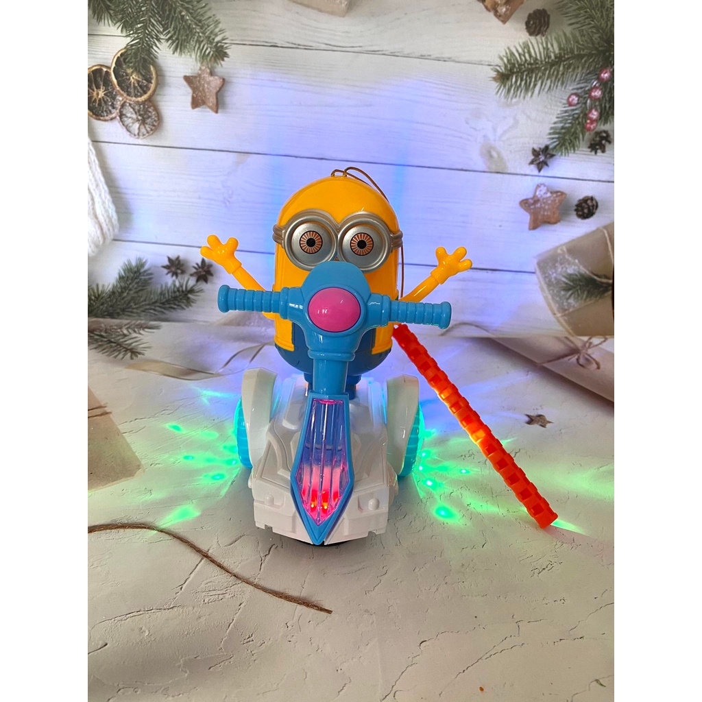 Đèn lồng Trung Thu Minion Có Đèn Nhạc Vui Nhộn Cho Bé