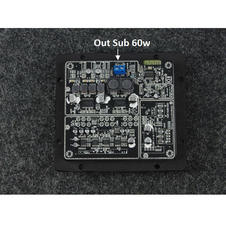 Bảng mạch khuếch đại 2.1 công suất 60w+30w*2 có bluetooth