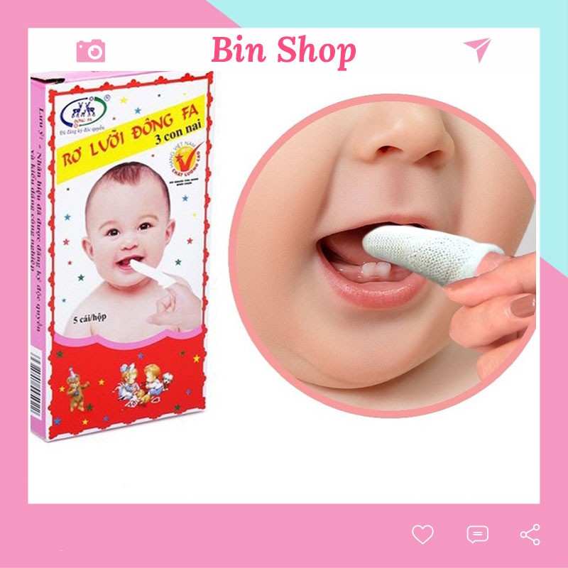 Rơ lưỡi tưa lưỡi Đông Pha hộp siêu rẻ ( hộp 5 chiếc) Bin Shop