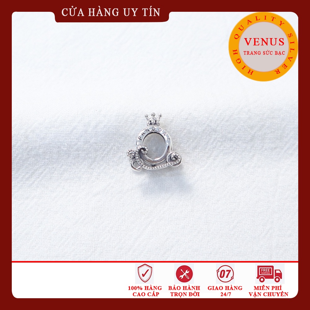 [Hàng cao cấp] Bộ sưu tập charm bạc hình vương miện- Mã sản phẩm VENUSMV