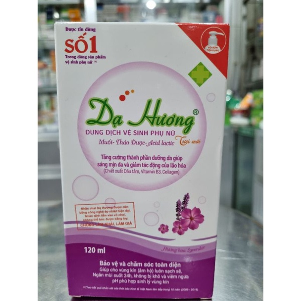 Dung Dịch Vệ Sinh Phụ Nữ Dạ Hương  Có vòi- Không Vòi