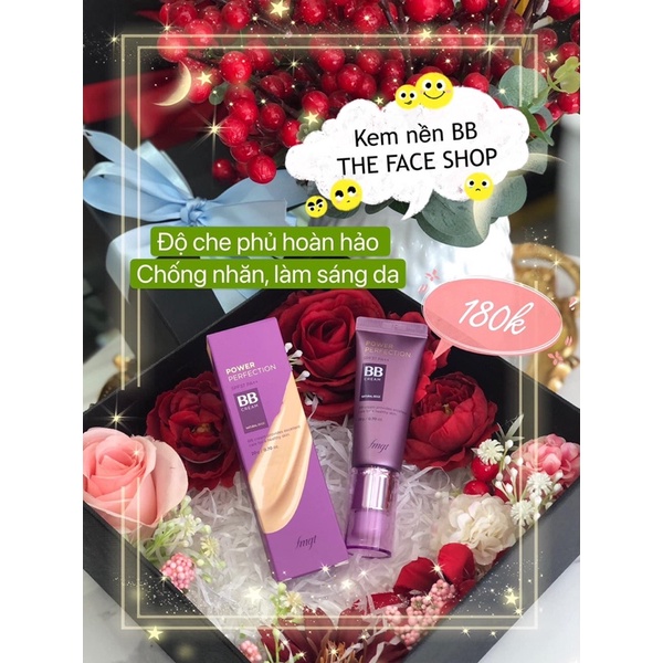 Kem nền BB cream tím The Face Shop-Tổng Kho Sara