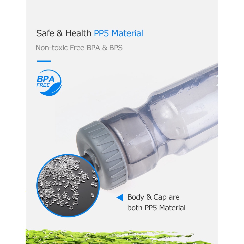 Bình Nước Thể Thao AONIJIE SD33 700ml Không Chứa BPA, Dung Tích 100Ml°C Ống Dẫn Nước Sôi Boiling Chất Lượng Cao