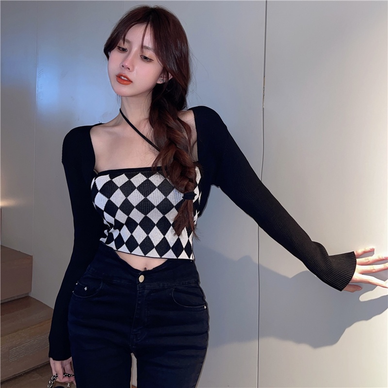 （4 Màu）Áo Khoác cardigan Mỏng Xuyên Thấu Dài Tay Thời Trang Nữ (Bán Riêng Biệt)