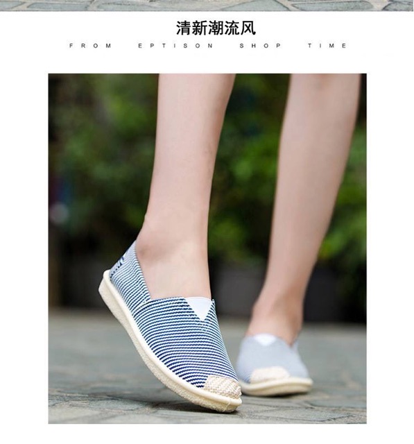 Giày lười vải bố đế dẻo hot 2018 | BigBuy360 - bigbuy360.vn
