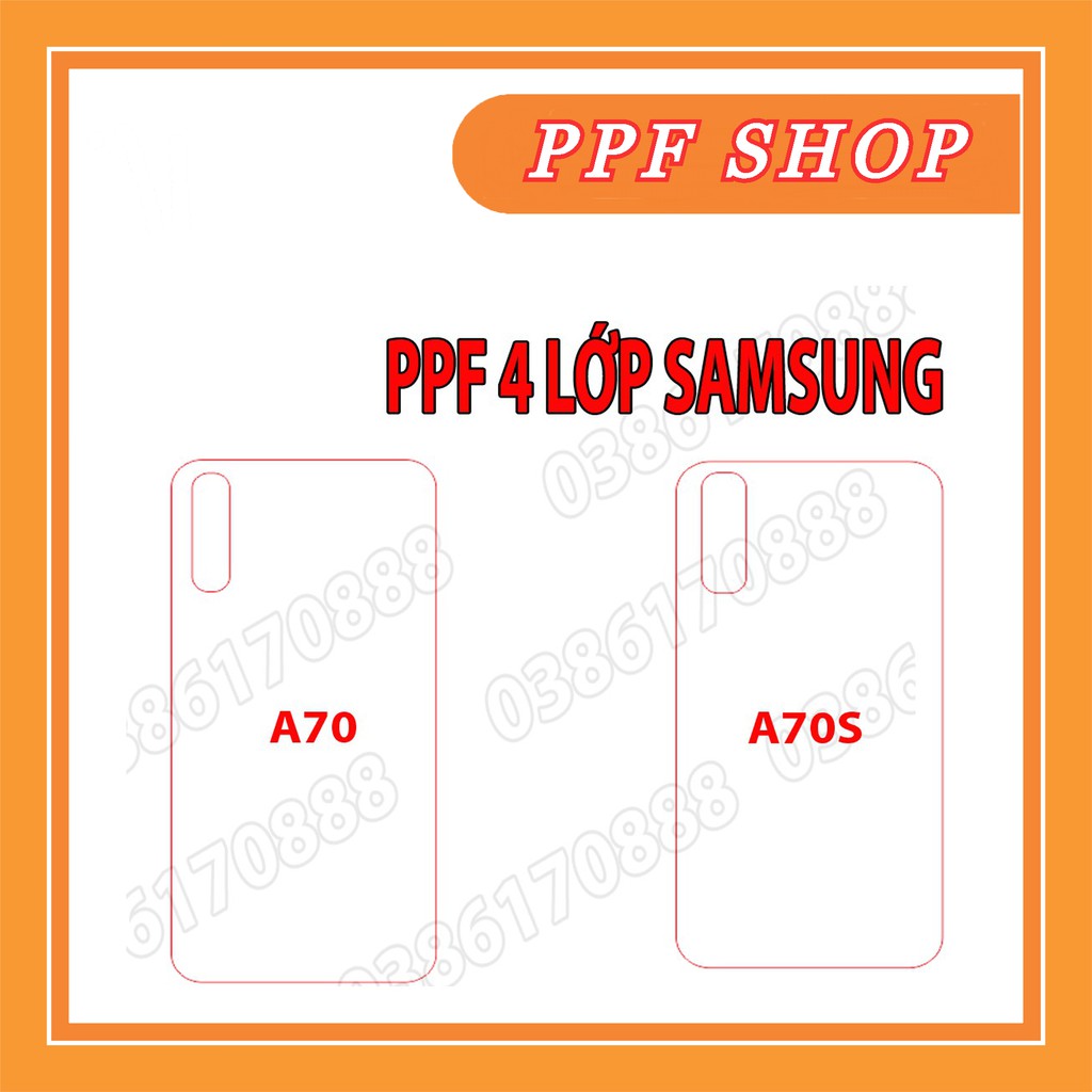 Dán lưng PPF 4 lớp chống va đập cho SAMSUNG A70 / A70S