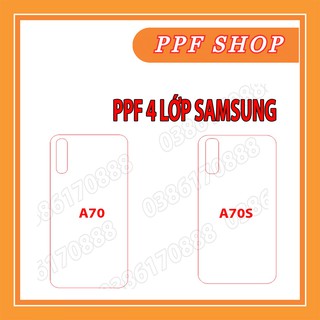 [NHÁM + TRONG]Dán lưng PPF 4 lớp chống va đập cho SAMSUNG A70 / A70S