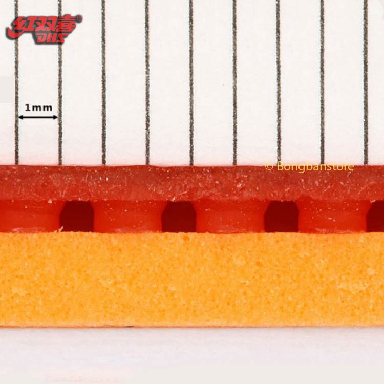 Mặt vợt bóng bàn DHS H3  Neo Market phổ thông, xoáy cao, bám dính tốt - bóng bàn giá rẻ