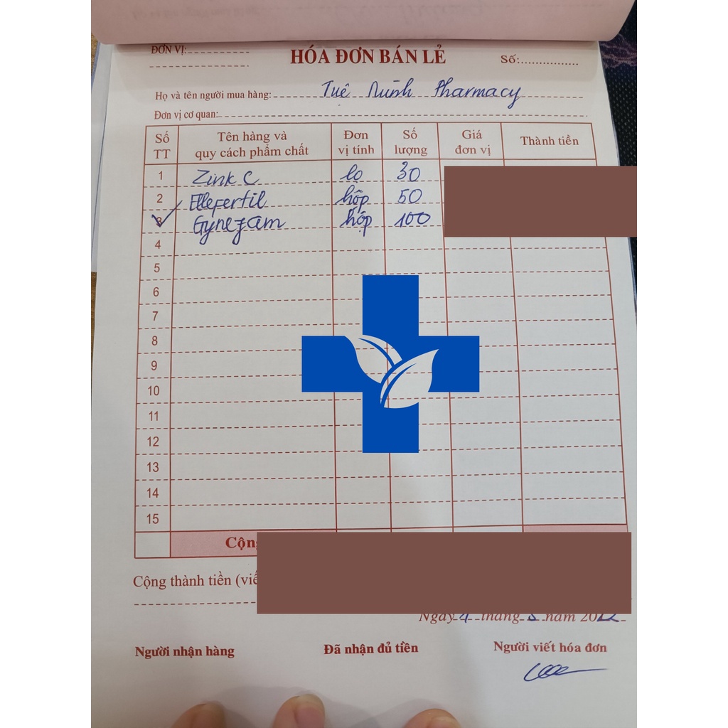 GYNEFAM SUPRAGROSSESSE- VITAMIN TỔNG HỢP CHO BÀ BẦU, SAU SINH- HỘP 90V