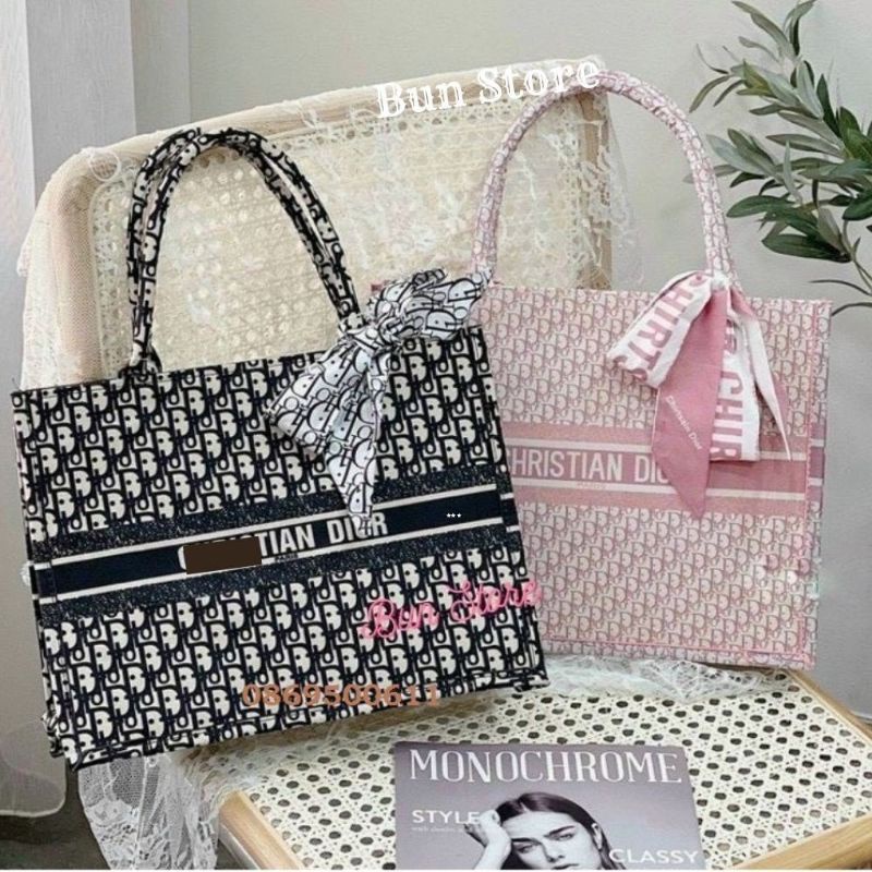 Túi Dior bản to, TÚI DU LỊCH DR TOTE SIÊU HOT siêu xinh size 36cm