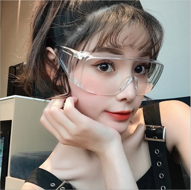 Kính bảo hộ trong suốt chống bụi bẩn và văng nước thời trang unisex | BigBuy360 - bigbuy360.vn