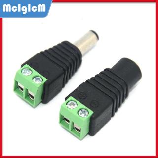 5 pairs power jack connector 5.5x2.1mm male+female dc for cctv security camera