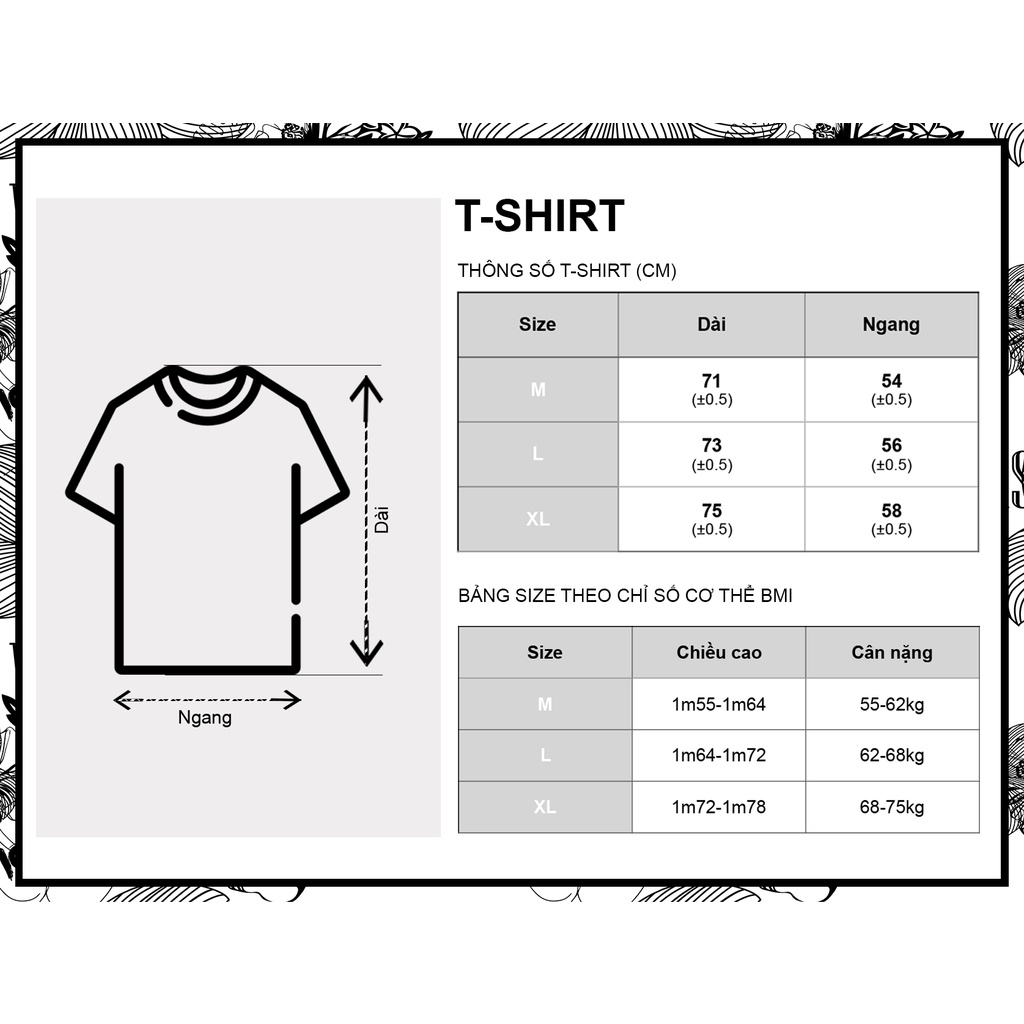 Áo thun nam hoạ tiết cây Kế Sữa V VICOLAS "KẾ SỮA" TEE