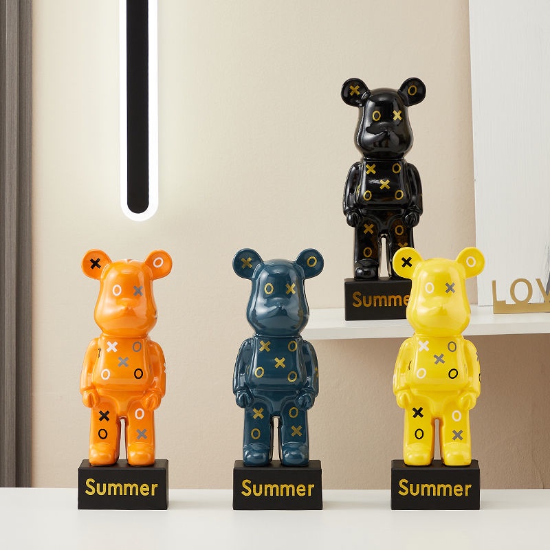 Ống Heo Tiết Kiệm Hình Chú Gấu Hoạt Hình 36cm Đơn Giản Hiện Đại Trang Trí Lối Vào / Tủ Tivi Phòng Khách Sang Trọ