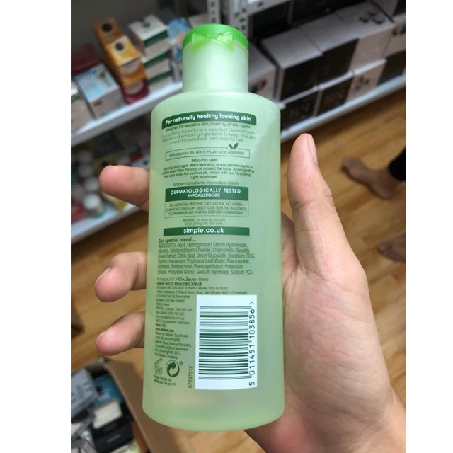 Nước hoa hồng Simple Kind Toner 200ml dành cho mọi loại da [MẪU MỚI] | BigBuy360 - bigbuy360.vn