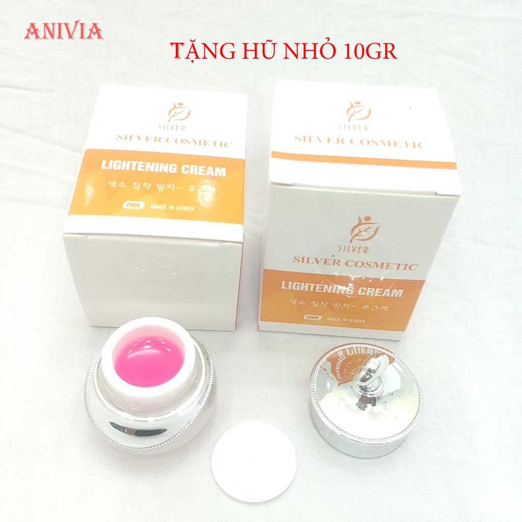 Kem Làm Hồng Nhũ Hoa Và Vùng Kín Hàn Quốc - Kem Hồng Môi SILVER ANIVIA - Trẻ Hóa Vùng Kín Như Gái 18