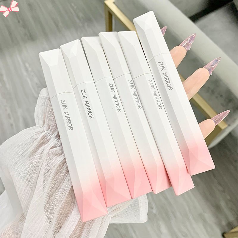 Zuk Son Môi Màu Hồng Tinh Khiết Gió Thẻ Màu Hồng Nhạt Dưỡng Ẩm Không Phai Màu Gương Phong Cách Doanh Nhân YR